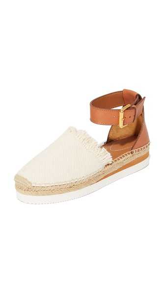 Best reputation Women's See by Chloe Glyn Espadrille Wedge Sandals ZWY75673